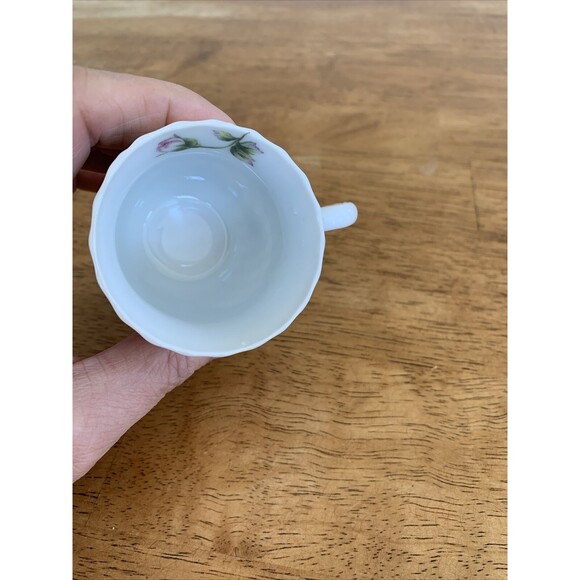 Vintage Ucagoo China Demitasse Footed Cup And Saucer Made In Occupied Japan - Picture 8 of 10